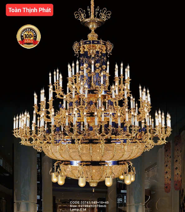 ĐÈN CHÙM ĐỒNG